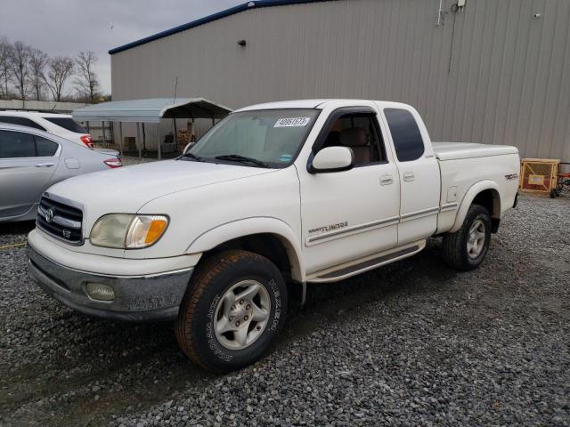 5TBRT38122S278453 - 2002 TOYOTA TUNDRA ACCESS CAB LIMITED WHITE photo 1