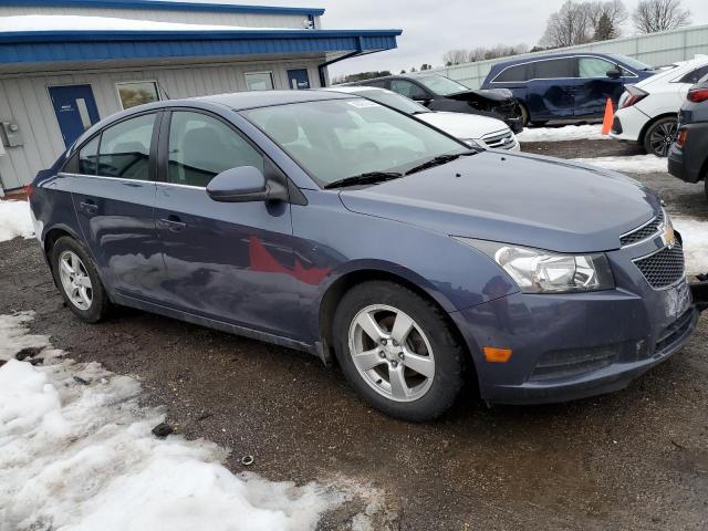 1G1PC5SB6E7457050 - 2014 CHEVROLET CRUZE LT BLUE photo 4