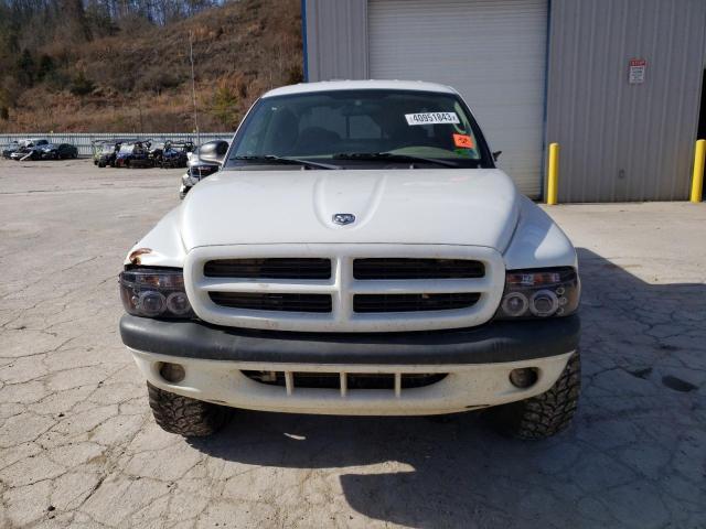 1D7HG38N93S185762 - 2003 DODGE DAKOTA QUAD SPORT WHITE photo 5