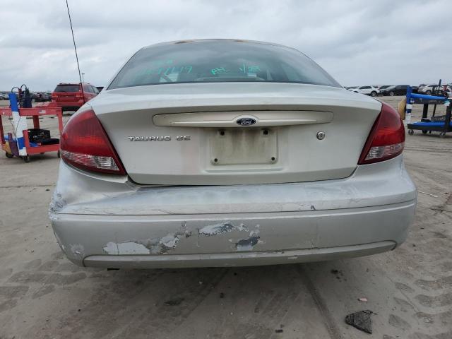 1FAFP53U36A108834 - 2006 FORD TAURUS SE SILVER photo 6