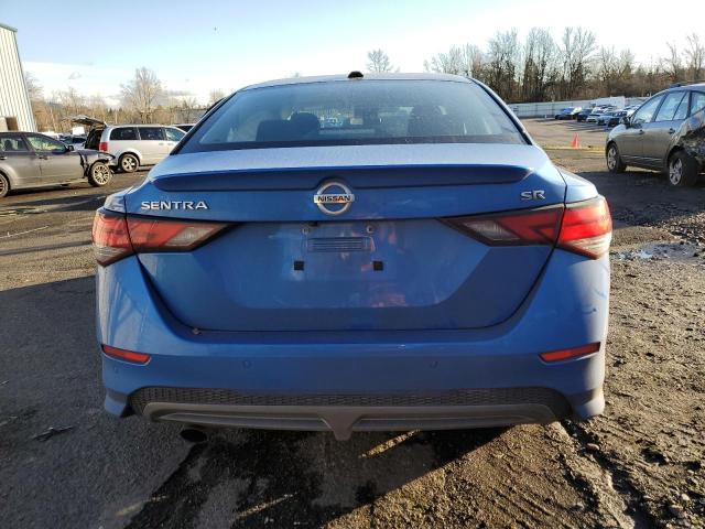 3N1AB8DV4MY328300 - 2021 NISSAN SENTRA SR BLUE photo 6