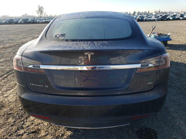 5YJSA1H13EFP54950 - 2014 TESLA MODEL S Մոխրագույն լուսանկար 6