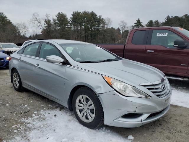 5NPEB4ACXCH401966 - 2012 HYUNDAI SONATA GLS SILVER photo 4