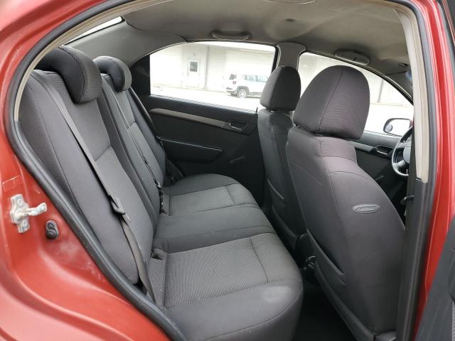 KL1TD56E59B386120 - 2009 CHEVROLET AVEO LS Qırmızı foto 10