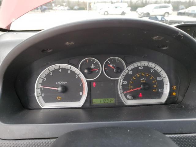 KL1TD56E59B386120 - 2009 CHEVROLET AVEO LS Qırmızı foto 9