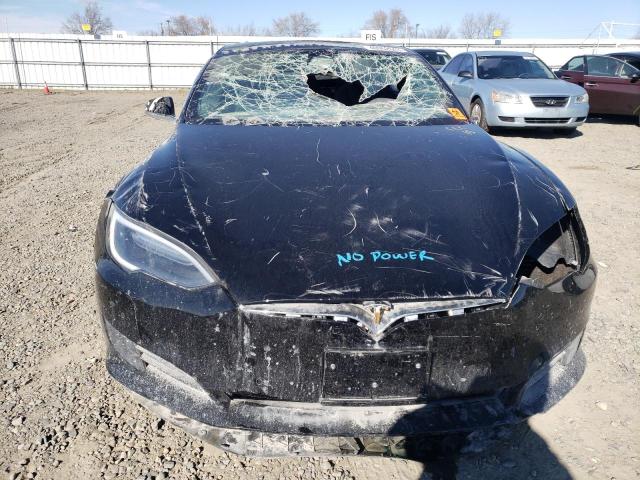 5YJSA1E27HF205298 - 2017 TESLA MODEL S Սև լուսանկար 5