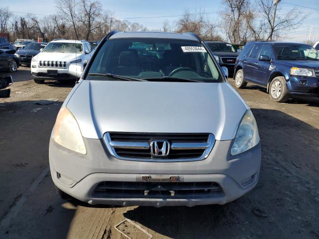 SHSRD78804U230135 - 2004 HONDA CR-V EX SILVER photo 5