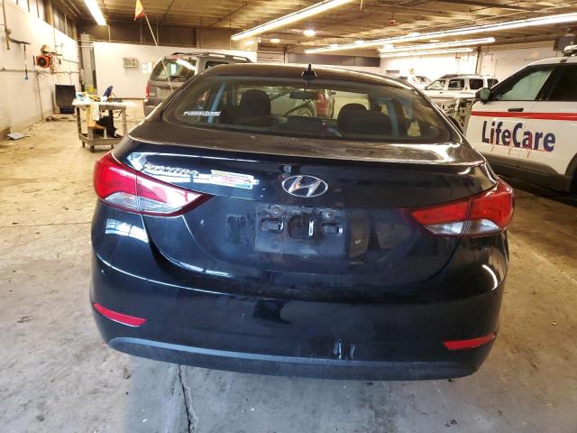 5NPDH4AE1GH736938 - 2016 HYUNDAI ELANTRA SE BLACK photo 6