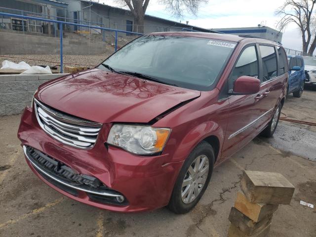 2C4RC1BG6DR681159 - 2013 CHRYSLER TOWN & COU TOURING წითელი ფოტო 1
