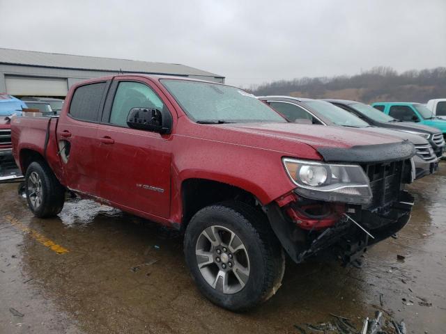 1GCGTDEN6H1248941 - 2017 CHEVROLET COLORADO Z71 RED photo 4