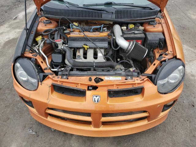 1B3ES66S45D221064 - 2005 DODGE NEON SRT-4 ORANGE photo 11