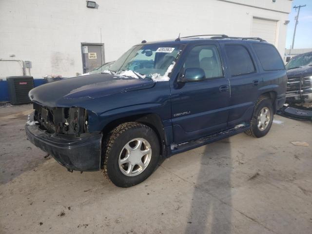 1GKEK63U45J106782 - 2005 GMC YUKON DENALI TEAL photo 1