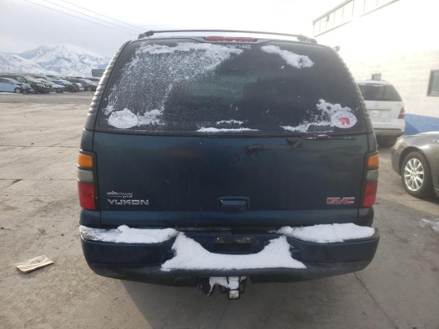 1GKEK63U45J106782 - 2005 GMC YUKON DENALI TEAL photo 6