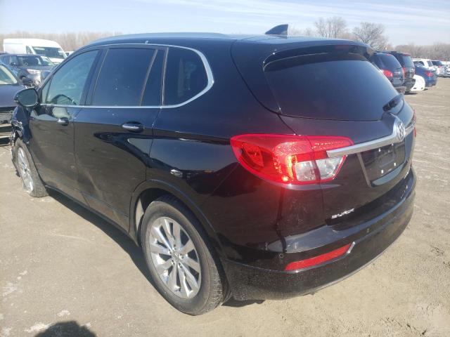 LRBFXBSA8HD028610 - 2017 BUICK ENVISION ESSENCE Սև լուսանկար 2