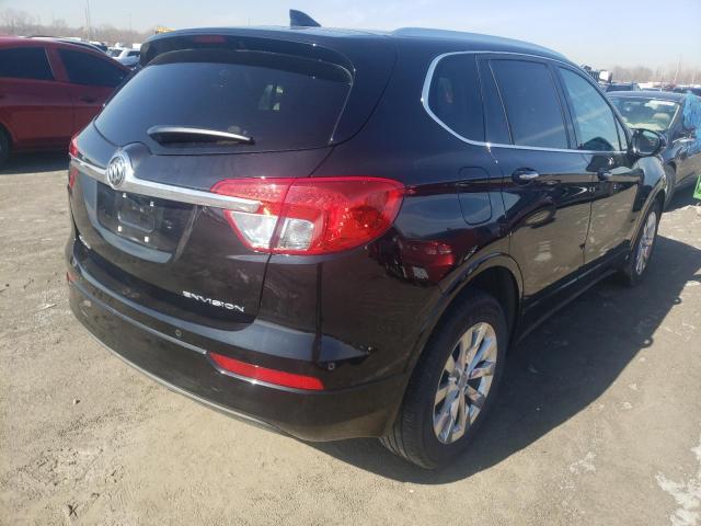 LRBFXBSA8HD028610 - 2017 BUICK ENVISION ESSENCE Սև լուսանկար 3