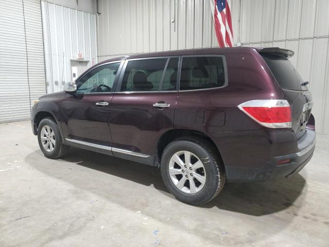 5TDZA3EH6BS014506 - 2011 TOYOTA HIGHLANDER BASE Күлгін фото 2