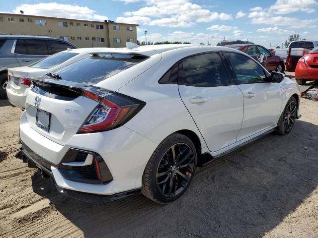 SHHFK7H43LU411207 - 2020 HONDA CIVIC SPORT WHITE photo 3