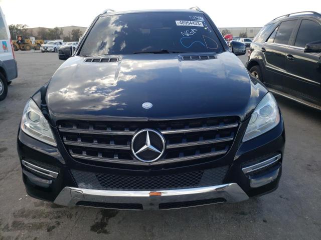 4JGDA5HB8DA221892 - 2013 MERCEDES-BENZ ML 350 4MATIC BLACK photo 5