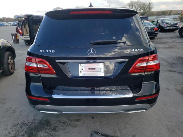 4JGDA5HB8DA221892 - 2013 MERCEDES-BENZ ML 350 4MATIC BLACK photo 6