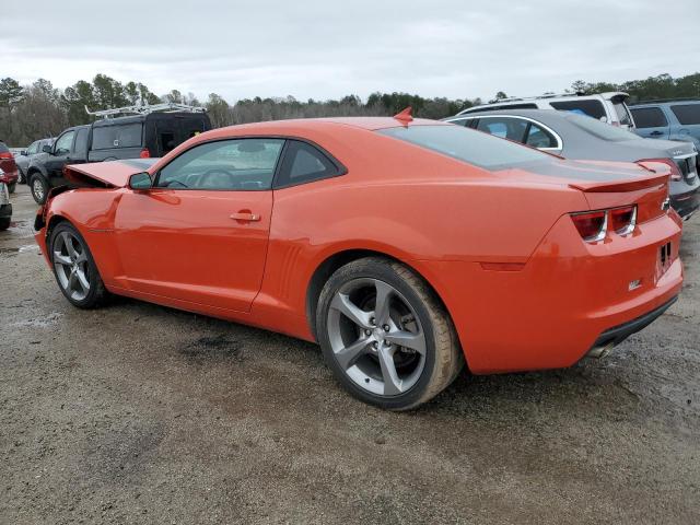 2G1FC1E37D9171357 - 2013 CHEVROLET CAMARO LT ORANGE photo 2