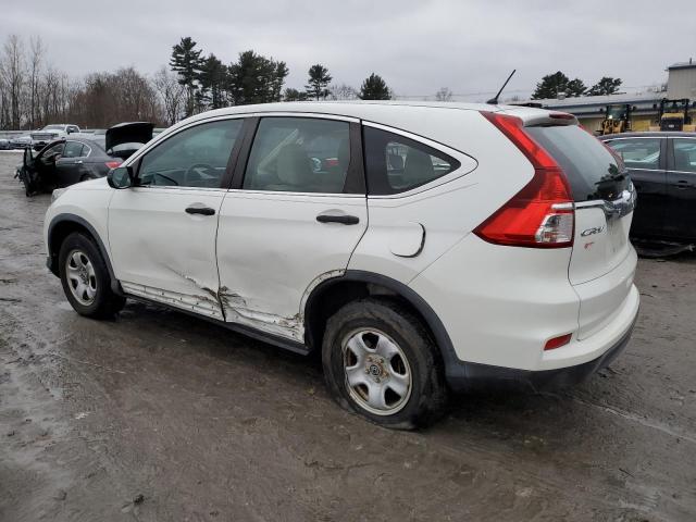 5J6RM4H36GL067447 - 2016 HONDA CR-V LX WHITE photo 2