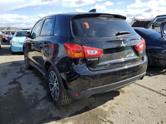 JA4AP3AU1KU020556 - 2019 MITSUBISHI OUTLANDER ES BLACK photo 2