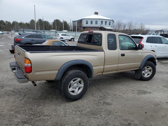 5TEWM72N64Z341120 - 2004 TOYOTA TACOMA XTRACAB GOLD photo 3