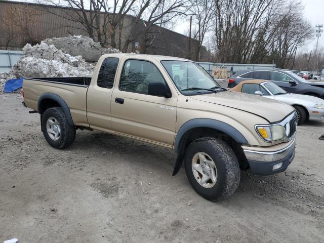 5TEWM72N64Z341120 - 2004 TOYOTA TACOMA XTRACAB GOLD photo 4