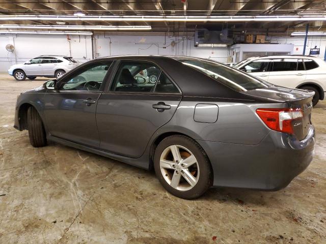 4T1BF1FK2EU351073 - 2014 TOYOTA CAMRY L GRAY photo 2