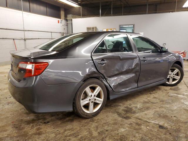 4T1BF1FK2EU351073 - 2014 TOYOTA CAMRY L GRAY photo 3