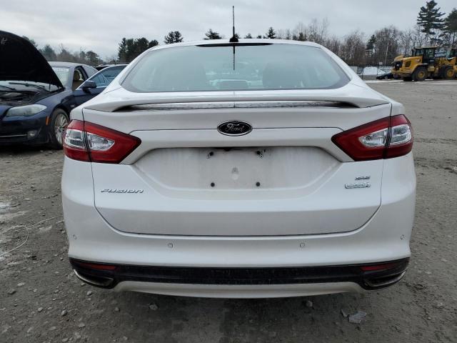 3FA6P0H93DR187092 - 2013 FORD FUSION SE WHITE photo 6