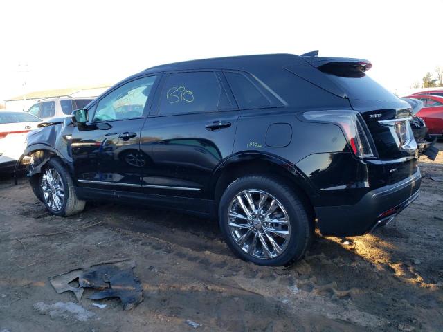 1GYKNGRS6MZ191586 - 2021 CADILLAC XT5 SPORT BLACK photo 2