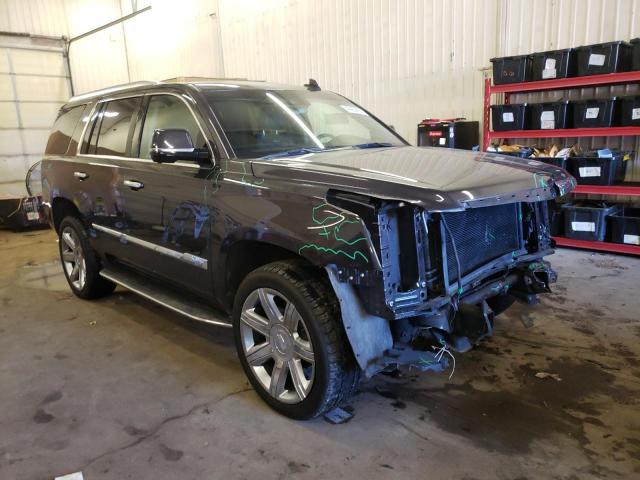 1GYS4BKJ2JR153324 - 2018 CADILLAC ESCALADE LUXURY GRAY photo 4