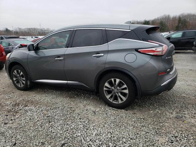 5N1AZ2MH2HN106711 - 2017 NISSAN MURANO S GRAY photo 2