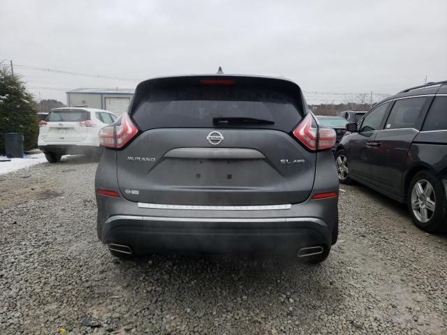 5N1AZ2MH2HN106711 - 2017 NISSAN MURANO S GRAY photo 6