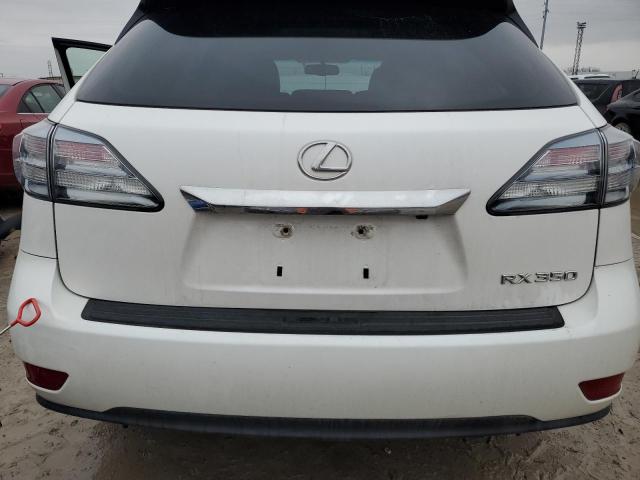 2T2BK1BA1CC152082 - 2012 LEXUS RX 350 WHITE photo 6