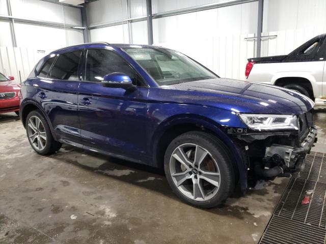 WA1BNAFY8K2107764 - 2019 AUDI Q5 PREMIUM PLUS BLUE photo 4