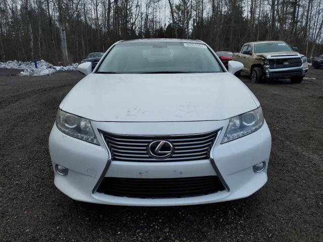 JTHBK1GG5D2071750 - 2013 LEXUS ES 350 WHITE photo 5