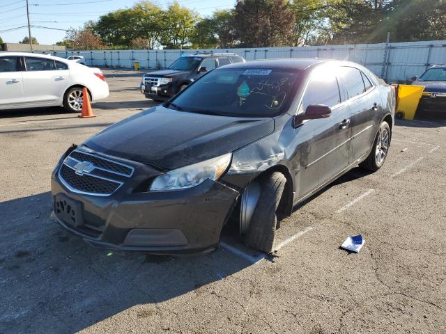 1G11C5SA2DF135961 - 2013 CHEVROLET MALIBU 1LT BLACK photo 2