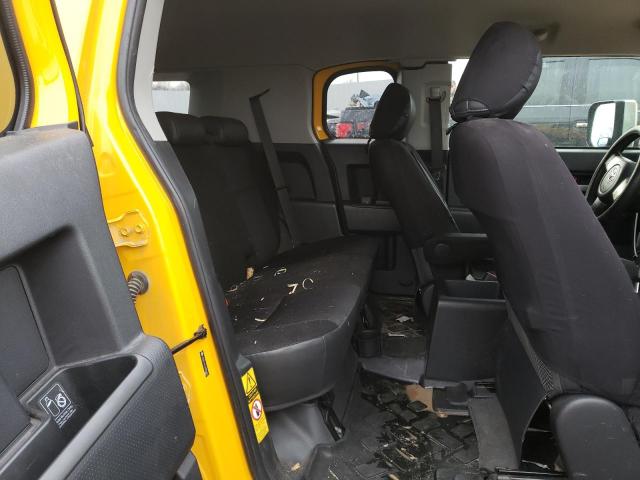 JTEBU11F670055077 - 2007 TOYOTA FJ CRUISER YELLOW photo 10