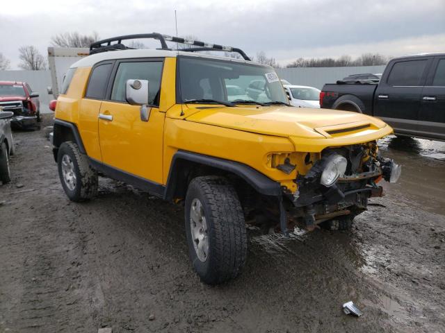 JTEBU11F670055077 - 2007 TOYOTA FJ CRUISER YELLOW photo 4