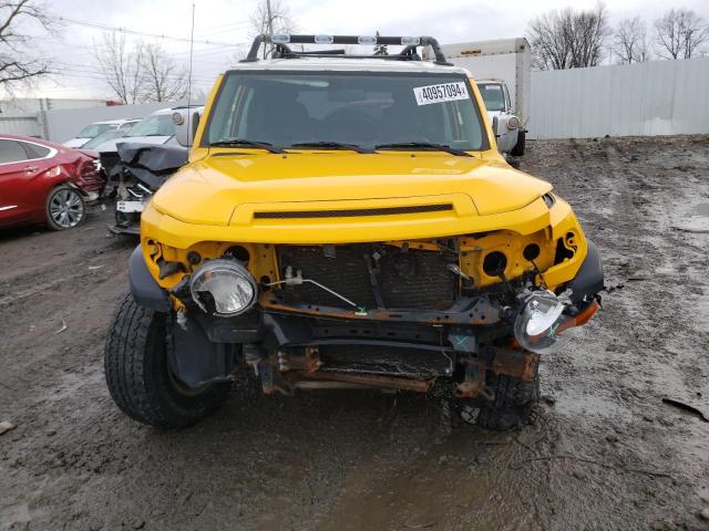 JTEBU11F670055077 - 2007 TOYOTA FJ CRUISER YELLOW photo 5