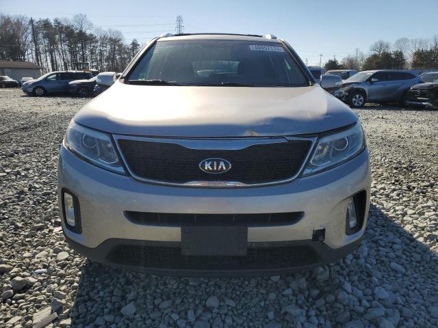 5XYKT4A73EG544268 - 2014 KIA SORENTO LX GRAY photo 5