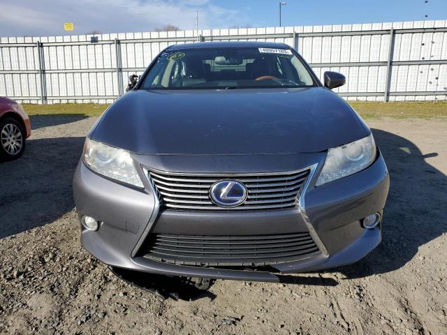 JTHBW1GG4D2024679 - 2013 LEXUS ES 300H GRAY photo 5