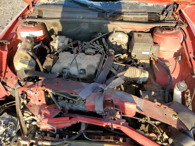 1G2NF52E13C335091 - 2003 PONTIAC GRAND AM SE1 RED photo 11