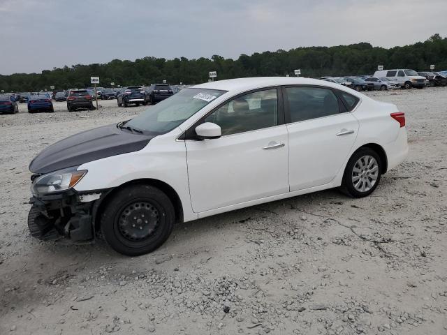 3N1AB7AP3JY228507 - 2018 NISSAN SENTRA S WHITE photo 1