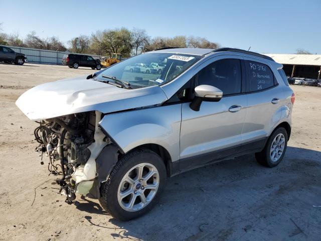 MAJ3S2GE1LC360987 - 2020 FORD ECOSPORT SE SILVER photo 1