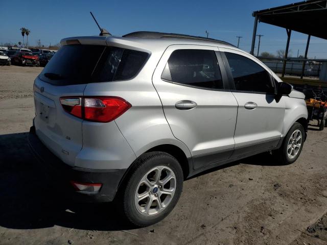 MAJ3S2GE1LC360987 - 2020 FORD ECOSPORT SE SILVER photo 3