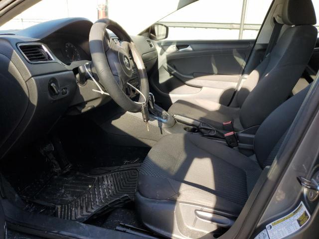 3VW2K7AJ5CM359717 - 2012 VOLKSWAGEN JETTA BASE 灰色 照片 7