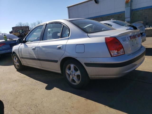 KMHDN46D44U805613 - 2004 HYUNDAI ELANTRA GLS SILVER photo 2